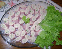 Enroladinho de macarrão