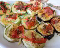 Abobrinha e berinjela ao forno