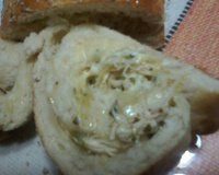 Pão de liquidificador recheado