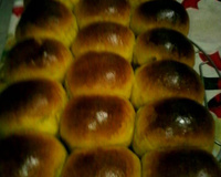 Pãezinhos de cenoura com rapadura