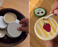 Nem jogada na gaveta, nem no lixo: é isso que eu faço com as tampas de metal, ficam lindas!