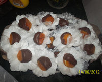 Damascos recheados do Lúcio Cezar