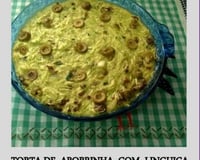 Torta de abobrinha com linguiça