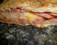 Rocambole salgado da tia Maria