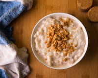 Canjica com amendoim