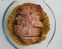 Picanha de porco ao forno