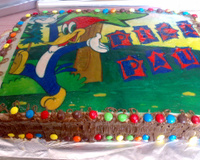 Bolo de chocolate cremoso