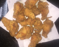 Coxinha da asa empanada sequinha e crocante