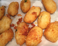 Bolinho frito de batata