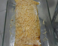 Rocambole de arroz com frango da Dani