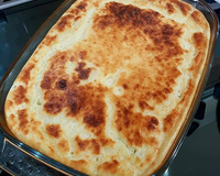 Suflê de chuchu delicioso