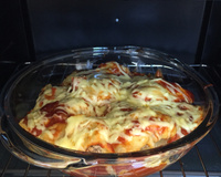 Filé à parmegiana ao forno