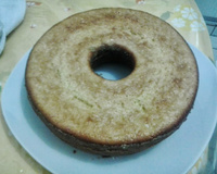 Bolo de laranja com casca