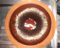 Bolo de fubá com goiabada