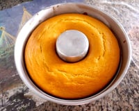 Bolo de coalhada e fubá