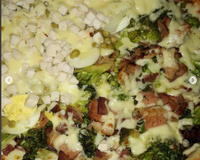 Massa de pizza crocante