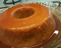 Pudim de mandioca com coco