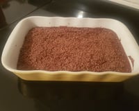 Mousse de chocolate meio amargo