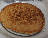 Pão low carb de frigideira