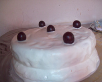 Bolo de aniversário da Elane