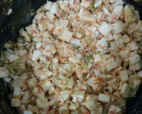 Recheio de palmito para pastelzinho ou risoles