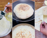 Pão árabe que infla muito fácil de fazer com receita de chef especializado