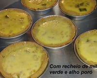 Quiche ou salgado maromba