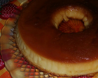 Pudim simples de leite