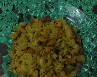 Macarrão alho e óleo com frango