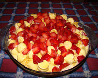 Estrogonofe de Morango