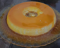 Pudim tradicional com leite condensado 