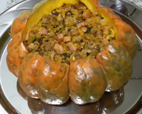 Carne de sol na moranga