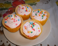 Cupcake de morango