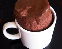 Bolo na caneca fácil