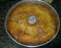 Bolo de banana (sem ovo)