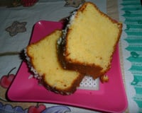 Bolo de fubá molhadinho