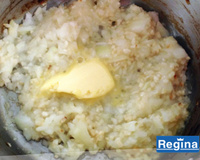 Creme de milho e queijos Regina