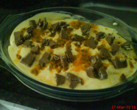 Pavê de maracujá e negresco