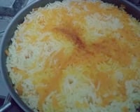 Arroz com cenoura bem simples