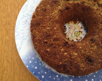 Bolo de aveia saudável