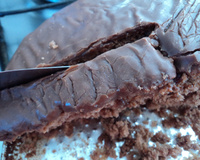 Bolo de chocolate com cobertura especial