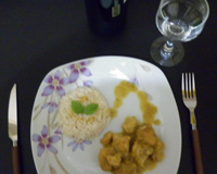 Frango ao curry