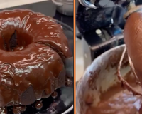 Descobri a receita do melhor bolo de chocolate sem açúcar e sem glúten: eu não conto que faço assim e ninguém percebe, todo mundo adora!