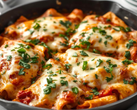 Chef espanhola revela o segredo da lasanha mais fácil e deliciosa: se faz com 500 g de frango e uma frigideira