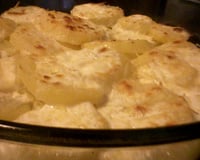 Batata gratinada