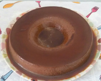 Pudim de chocolate delicioso