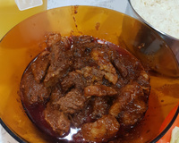 Fraldinha com falso molho madeira