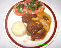 Músculo ao molho de cerveja preta