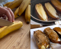 Essa sobremesa de banana na air fryer renova doce tradicional brasileiro e encanta até gringo
