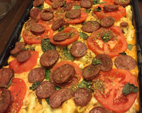 Macarrão sabor pizza